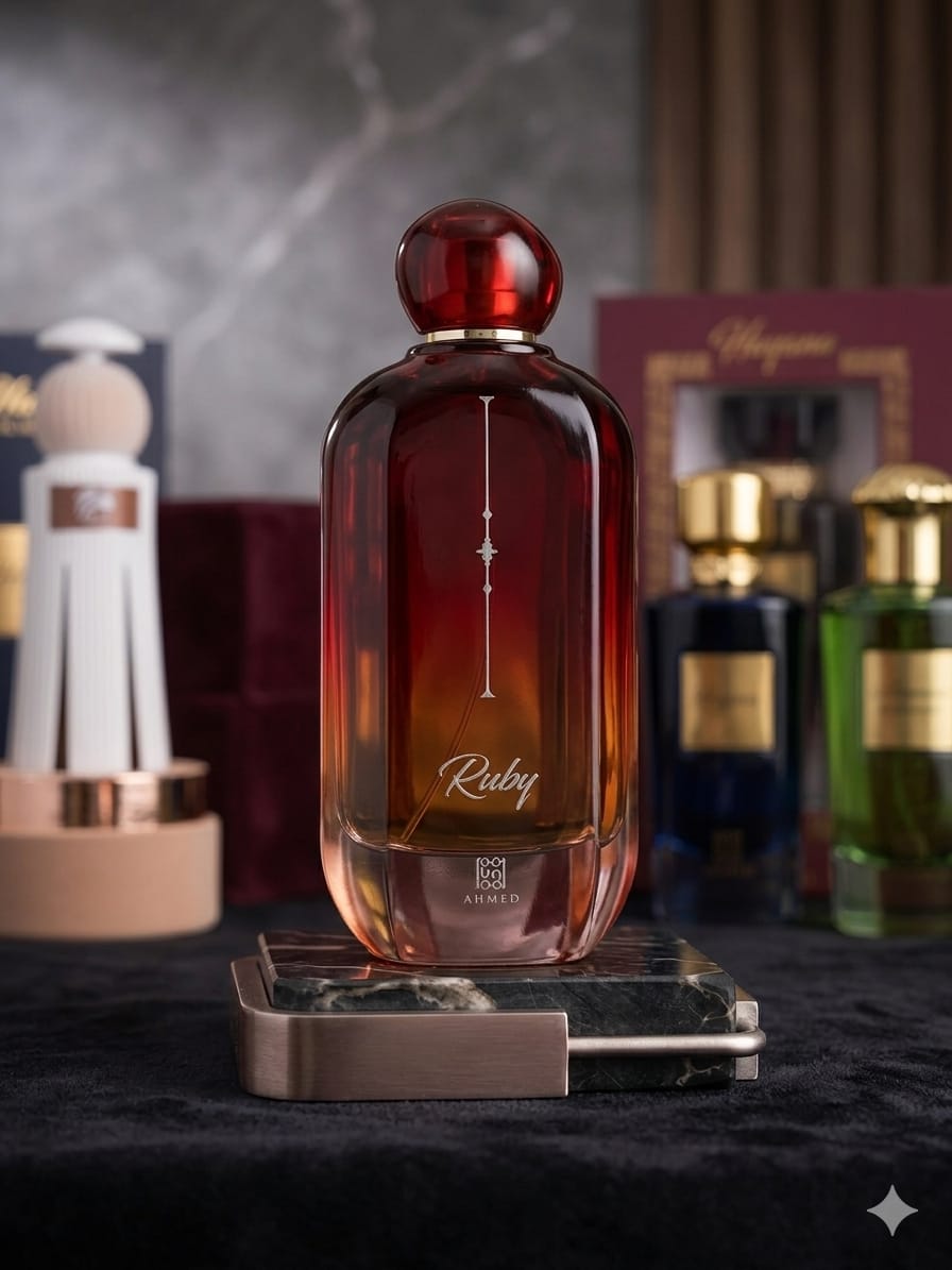 Ahmed Al Maghribi Ruby Eau De Parfum for Men & Women - 100ml (3.38 FL OZ)