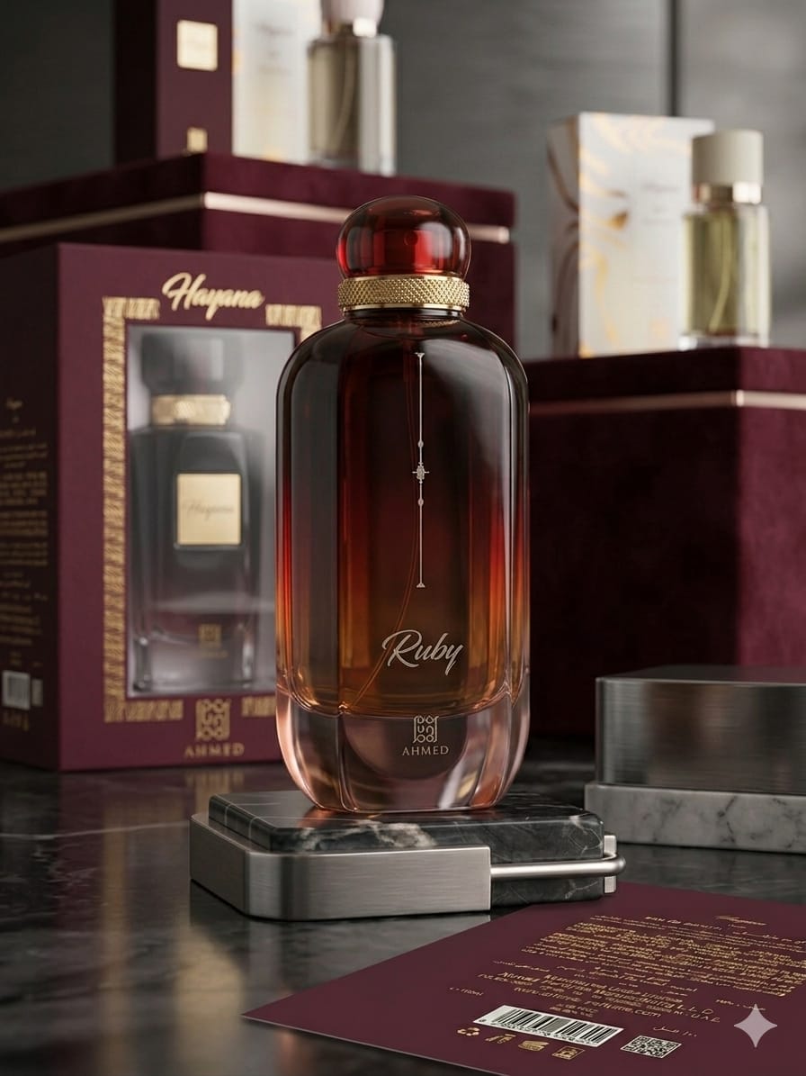 Ahmed Al Maghribi Ruby Eau De Parfum for Men & Women - 100ml (3.38 FL OZ)